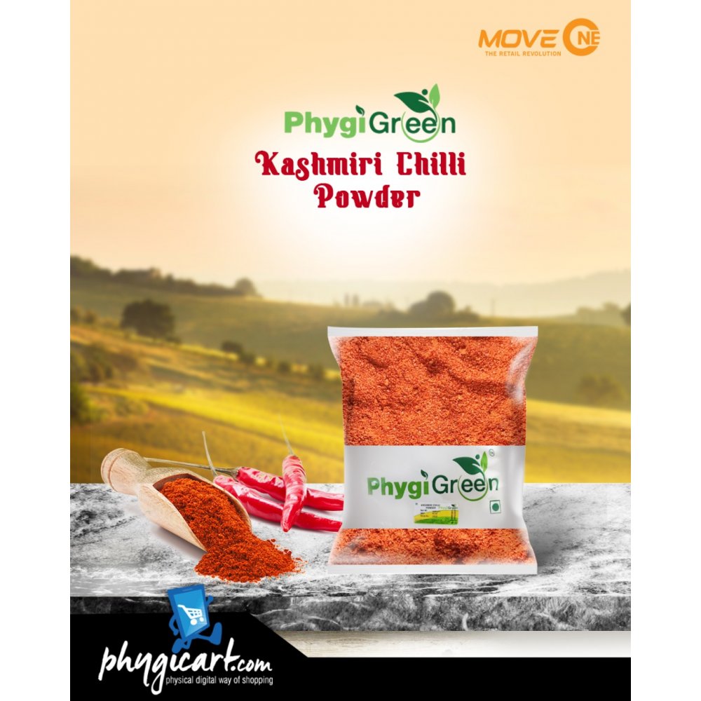 PHYGIGREEN KASHMIRI CHILLY POWDER 500Gm