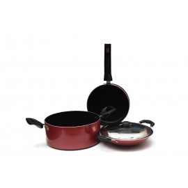 Le Wàre Cookware Set Four Piece/Saucepa...