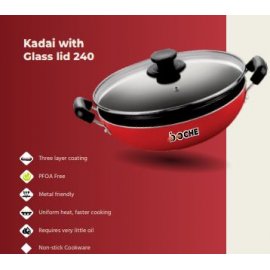 Boche Kadai with Glass Lid 240cm